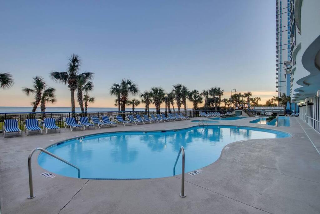 شقة Oceanfront Bliss, Amazing Views! 1235B شاطئ ميرتل المظهر الخارجي الصورة
