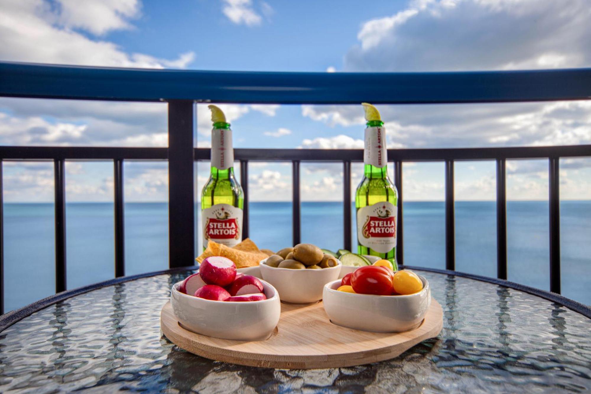 شقة Oceanfront Bliss, Amazing Views! 1235B شاطئ ميرتل المظهر الخارجي الصورة