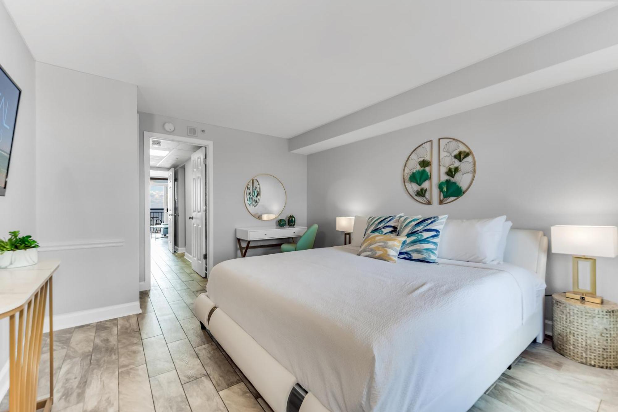 شقة Oceanfront Bliss, Amazing Views! 1235B شاطئ ميرتل المظهر الخارجي الصورة
